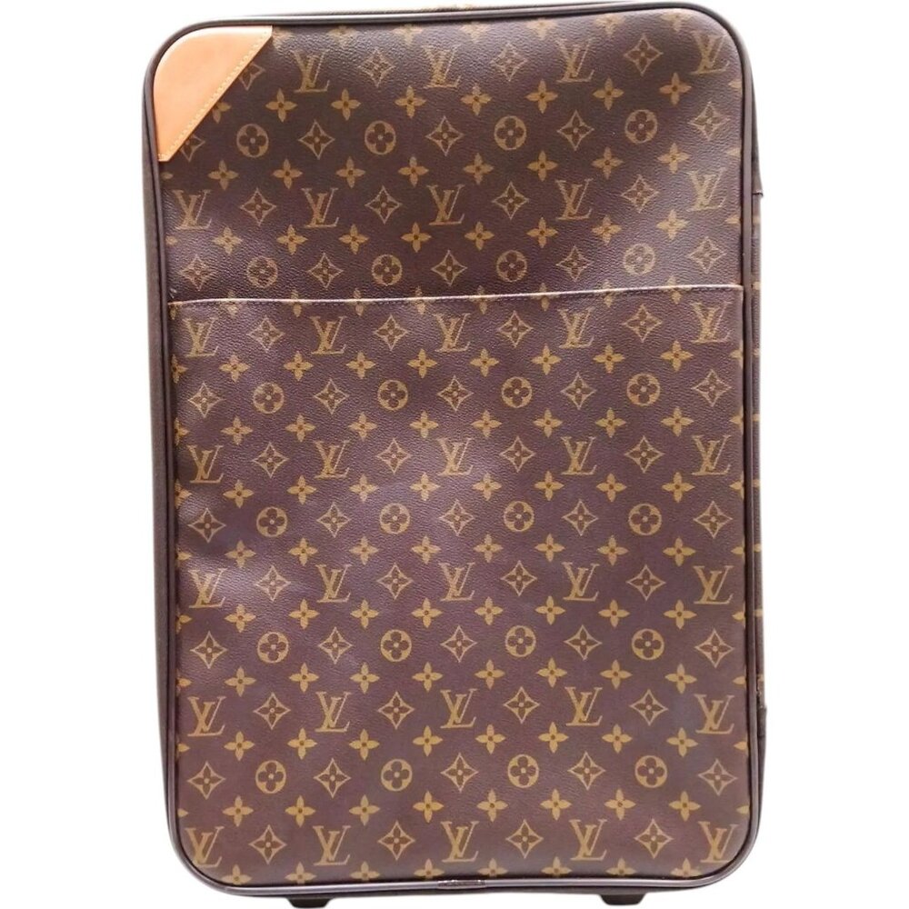 811705BA (X6) Louis Vuitton Carry Case Pegas 55 Brown Monogram